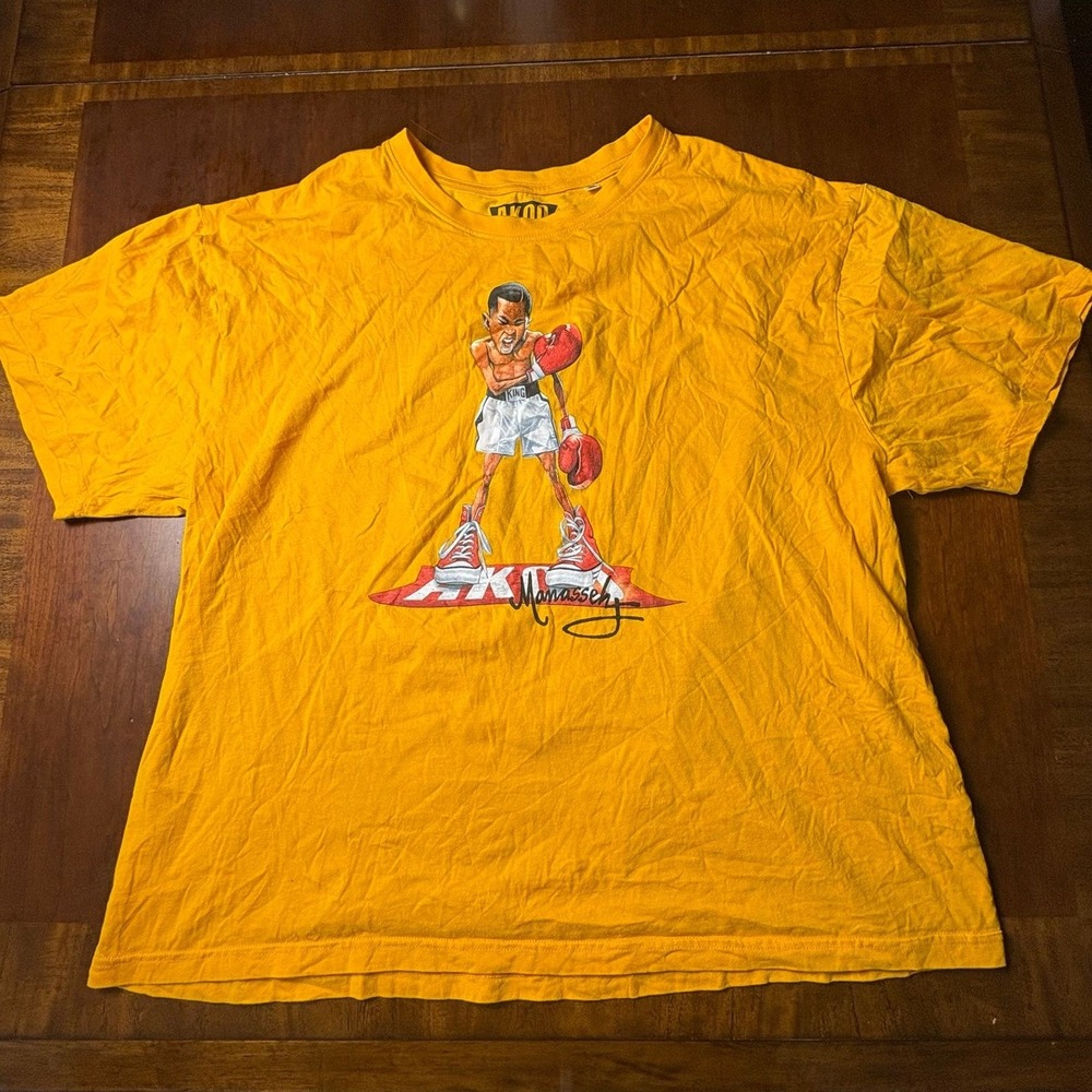 AKOO Muhammad Ali Manasseh Boxing Graphic T-Shirt 5XL
